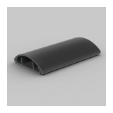 Taposócsatorna 50mmx 11mmx 2000mm műanyag antracit LO KOPOS